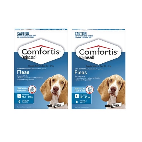 Comfortis Dogs 18.1-27 kgs - 12 Pack - Blue