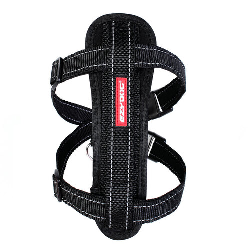 Ezydog Chest Plate Harness - Black