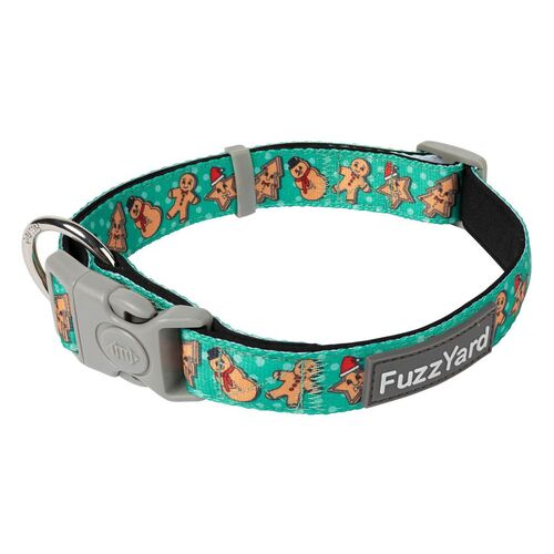 FuzzYard Cookies For Santa Christmas Dog Collar