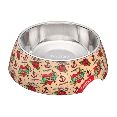 FuzzYard Easy Feeder Dog Bowl - Ink'd Up