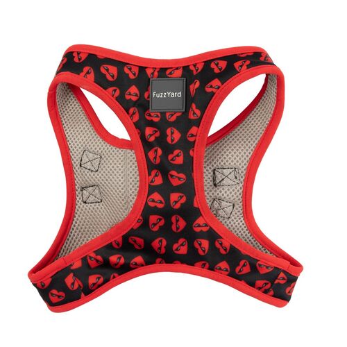 FuzzYard Step-In Dog Harness - Heartbreaker