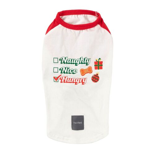 FuzzYard Naughty, Nice, Hungry Dog T-Shirt