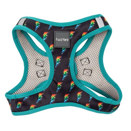 FuzzYard Step-In Dog Harness - Volt