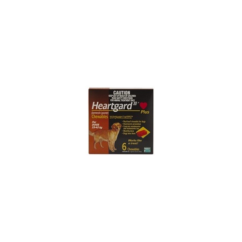 Heartgard Plus for Dogs 23-45 kgs - 12 Pack - Brown