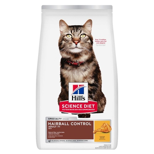 Hill's Science Diet Adult 7+ Hairball Control Cat Food