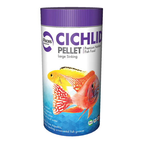 Pisces Cichlid Pellets - Large (3mm) - 150g