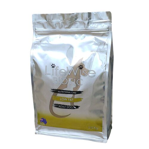 LifeWise Adult Dog Food - Biotic Low Fat - Turkey, Oats & Vegetables