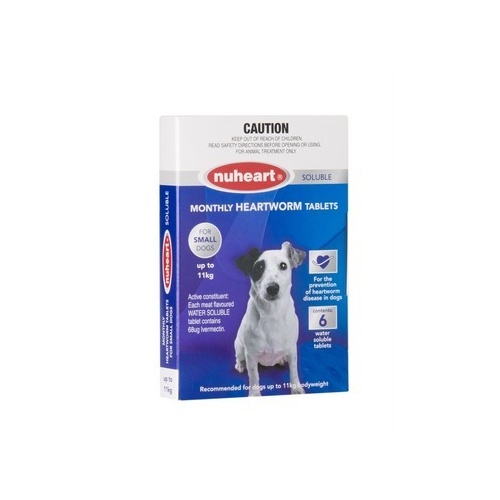 Nuheart for Small Dogs up to 11 kgs - Blue - 12 Pack 