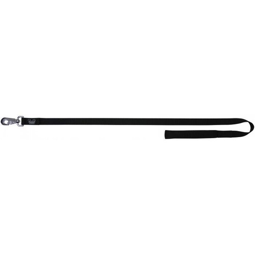 Prestige Pet Soft Padded Nylon Dog Leash - Black