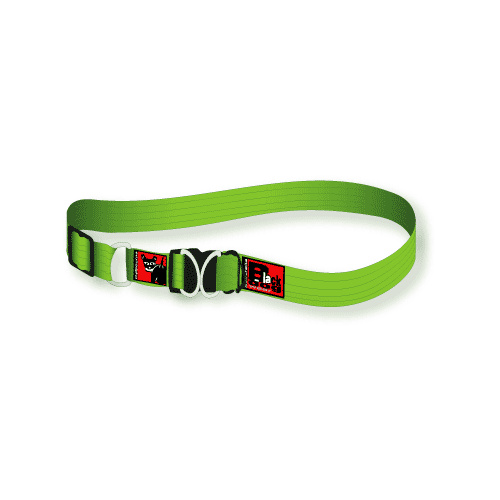 Black Dog Standard Collar - Super Strong - 25mm x 43-68cm (Colours: Purple, Pink, Red, Black, Blue, Green)