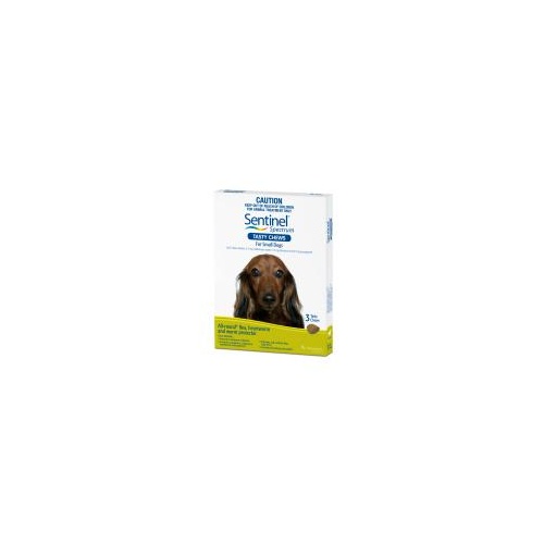 Sentinel Spectrum for Small Dogs 4-11 kgs - 12 Pack -Green
