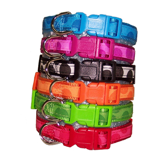 Bubble Dog Collar - Large - 48-70cm (Bubble Large Collar Colours: Red)