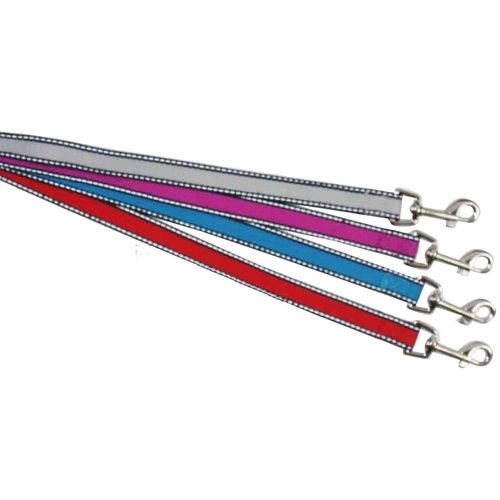 Pet Designz Dog Sportz Lead - 25mm x 120cm (Colours: Red, Grey, Pink, Blue)