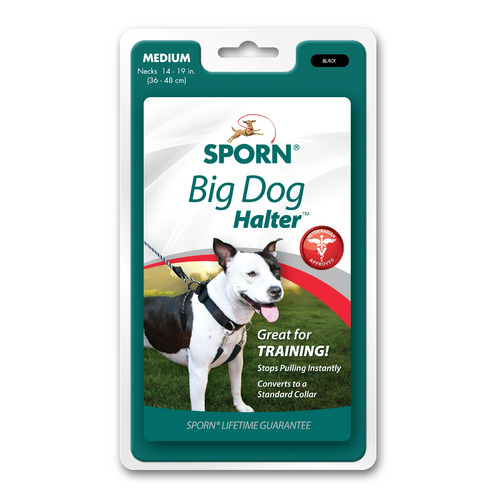Sporn Big Dog Halter - Black