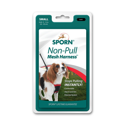 Sporn Stop Pulling Mesh Harness - Black