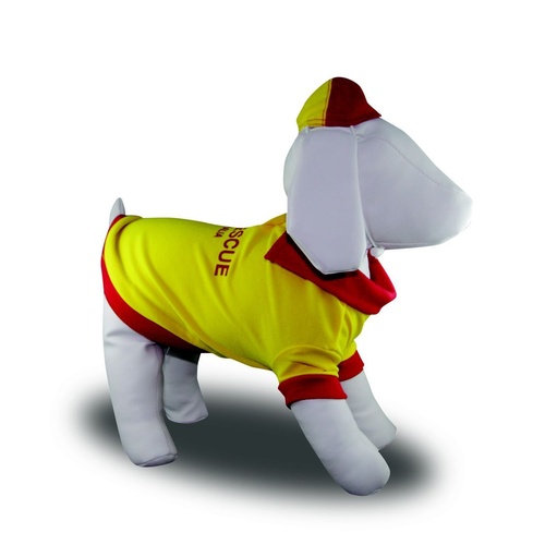 Lifesaver with Cap Dog Costume