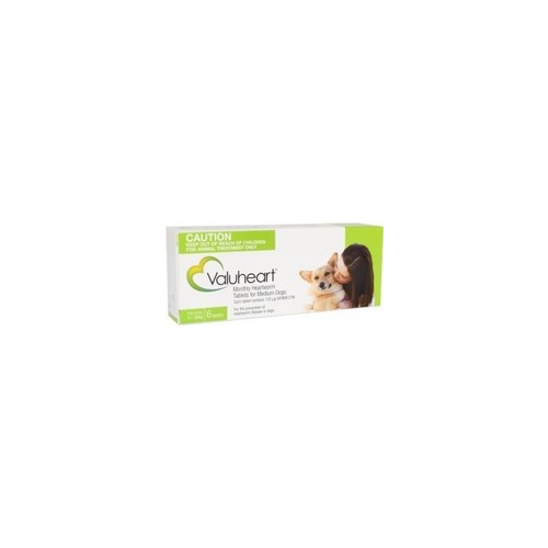 Valuheart for Medium Dogs 11-20 kg - 12 Pack - Green